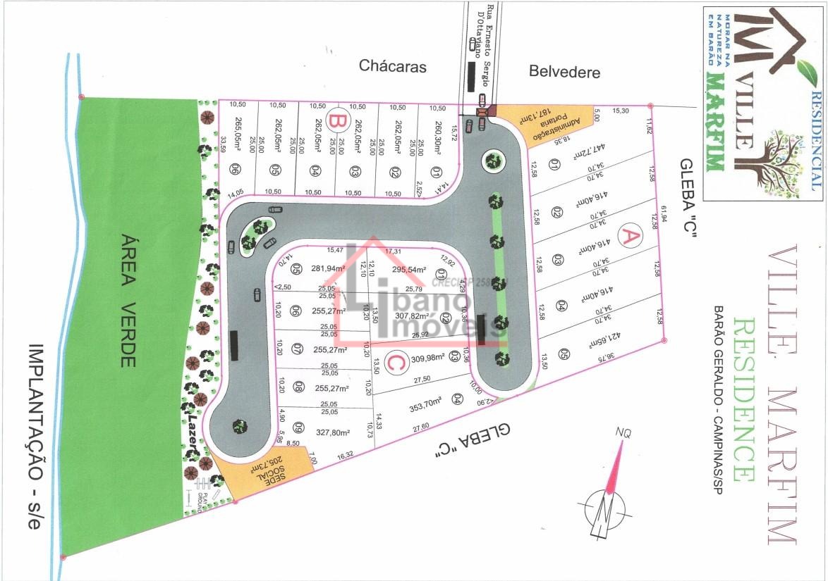 TE005641 | Terreno venda Chácara Belvedere | Campinas/SP