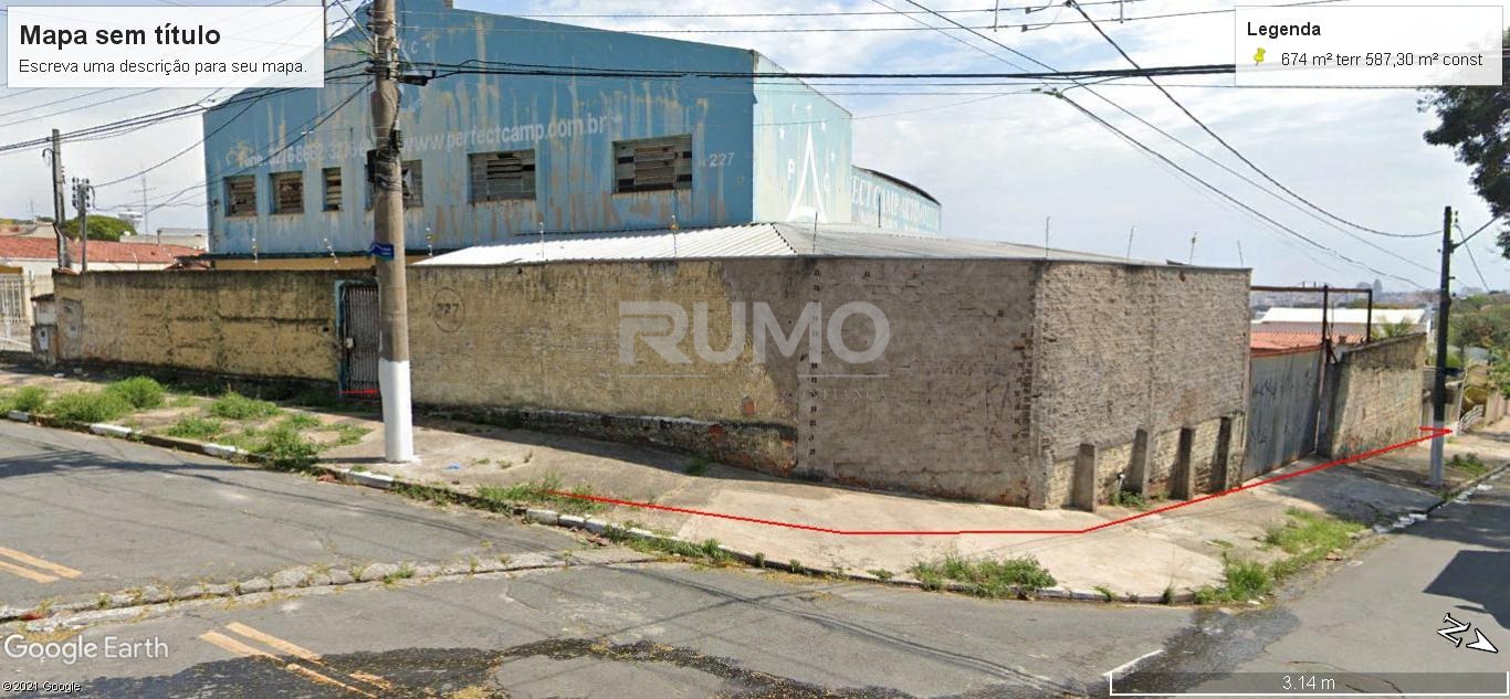 BA012073 | Barracão venda Vila Joaquim Inácio | Campinas/SP
